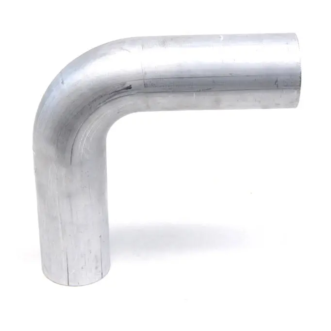 Hps 4.5" Od 90 Degree Bend 6061 Aluminum Elbow Pipe 12 Gauge W/ 6" Clr 1