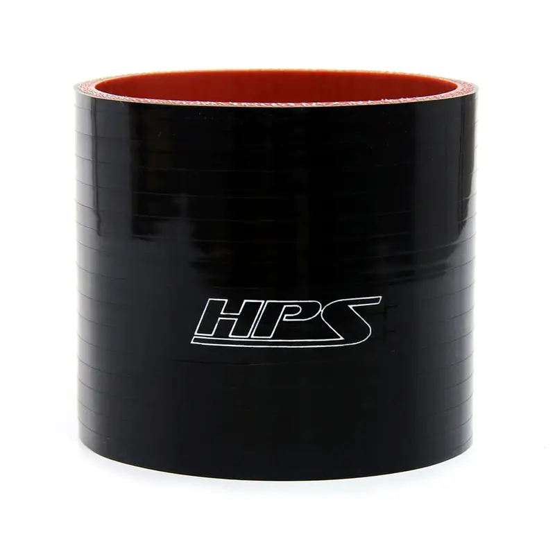 Hps 6" Id , 6" Long High Temp 6-Ply Reinforced Silicone Straight Coupler Hose Black (152Mm Id , 152Mm Length) 1