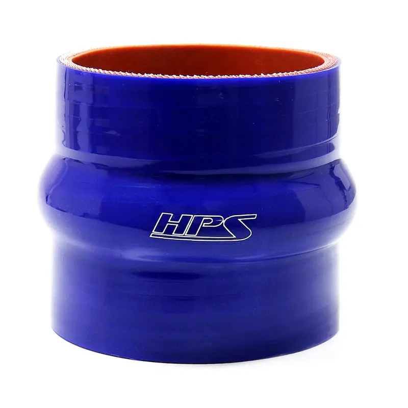Hps 7/8" Id , 6" Long High Temp 4-Ply Reinforced Silicone Hump Coupler Hose Blue (22Mm Id , 152Mm Length) 1