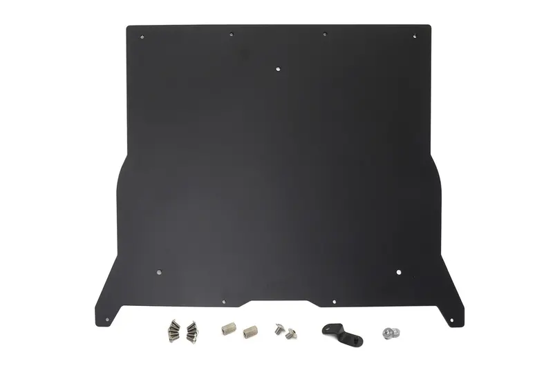 Hps Black Aluminum Front Skid Plate Undertray Protection Shield, Sp-101 1