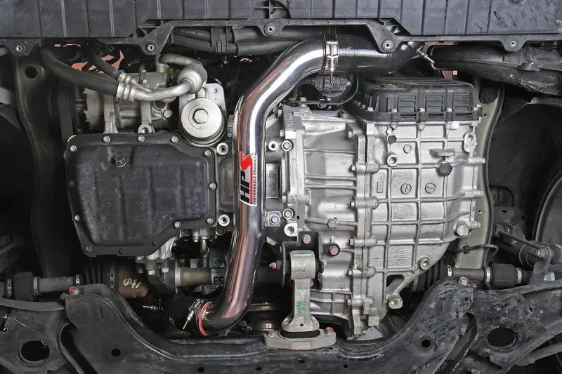 Hps Performance 2.5" Intercooler Charge Pipe Kit (Hot Side), Polished, 17-106P 2