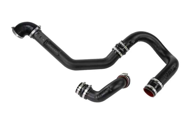 Hps Performance 3Pcs Intercooler Charge Pipe Kit (Cold And Hot Side), Black, 17-141Wb 1