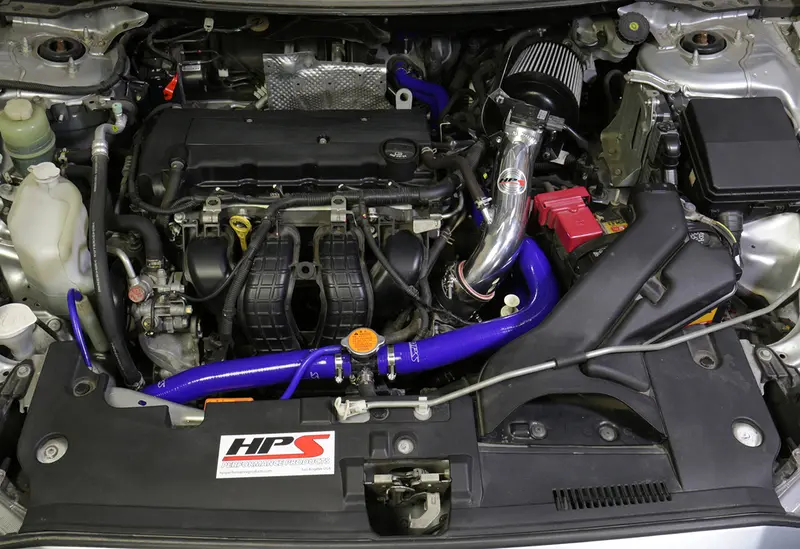 Hps Performance Air Intake Kit With Heat Shield, Black, 827-162Wb 2