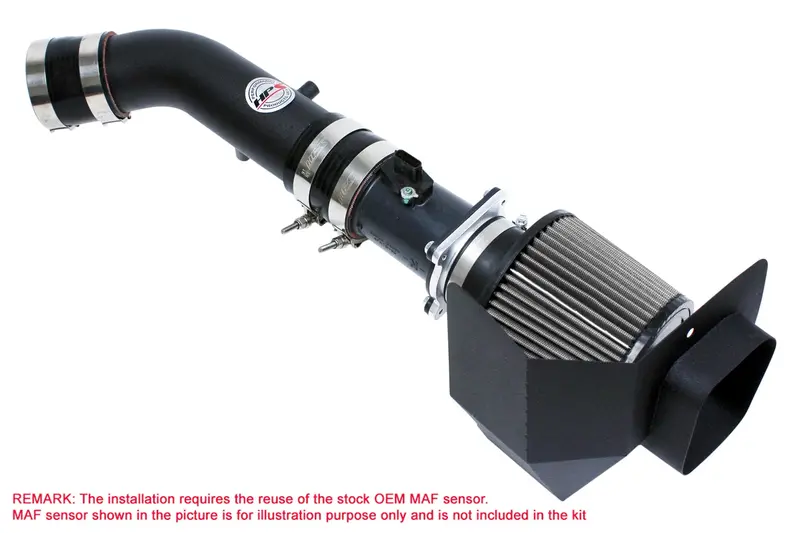 Hps Performance Air Intake Kit With Heat Shield, Black, 827-520Wb 1