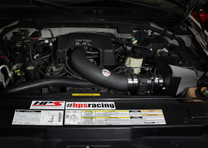 Hps Performance Air Intake Kit With Heat Shield, Black, 827-540Wb 2