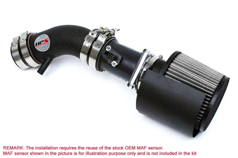 Hps Performance Air Intake Kit With Heat Shield, Black, 827-570Wb 1