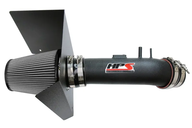 Hps Performance Air Intake Kit With Heat Shield, Black, 827-630Wb 1