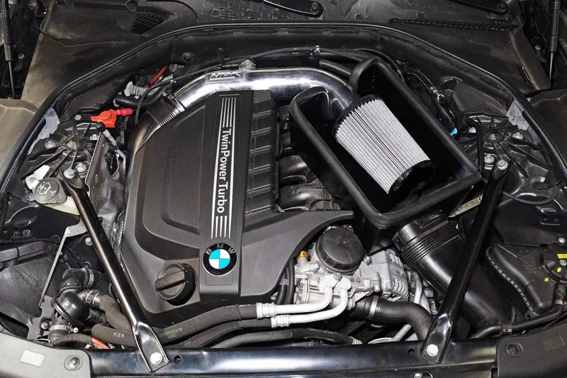 Hps Performance Air Intake Kit With Heat Shield, Black, 827-698Wb 2