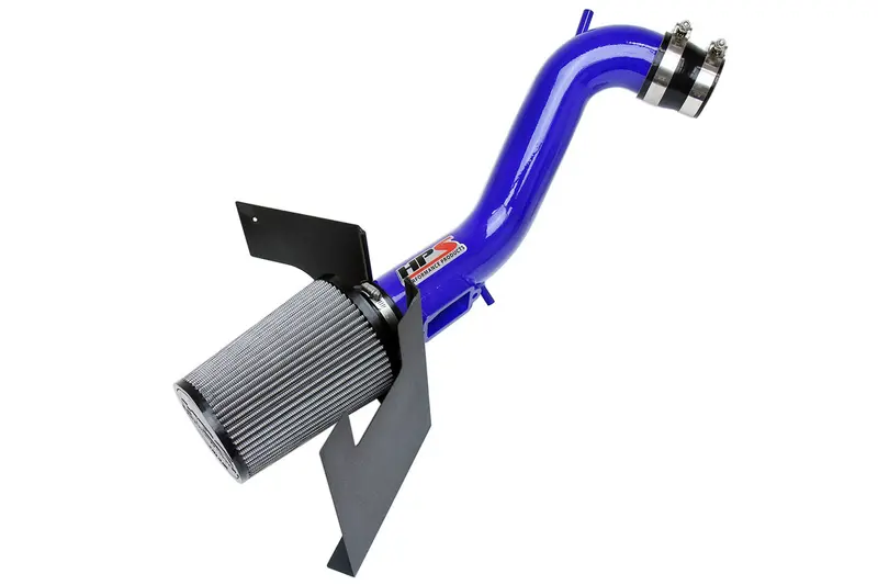 Hps Performance Air Intake Kit With Heat Shield, Blue, 827-200Bl 1