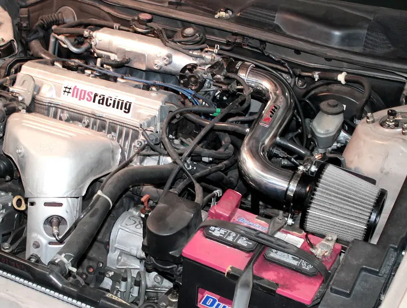 Hps Performance Air Intake Kit With Heat Shield, Blue, 827-526Bl 2