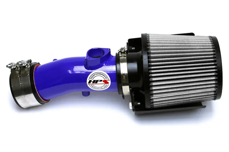 Hps Performance Air Intake Kit With Heat Shield, Blue, 827-531Bl 1