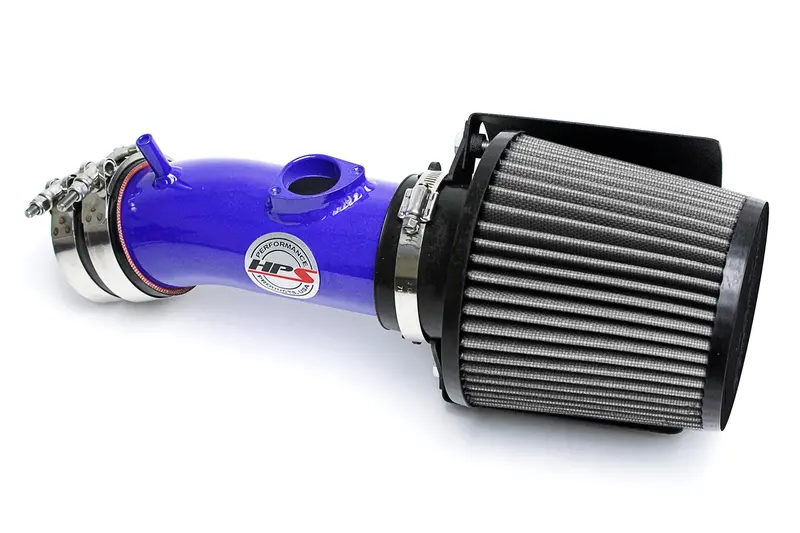 Hps Performance Air Intake Kit With Heat Shield, Blue, 827-547Bl 1