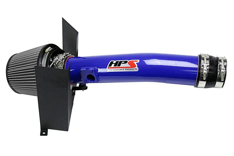 Hps Performance Air Intake Kit With Heat Shield, Blue, 827-583Bl 1