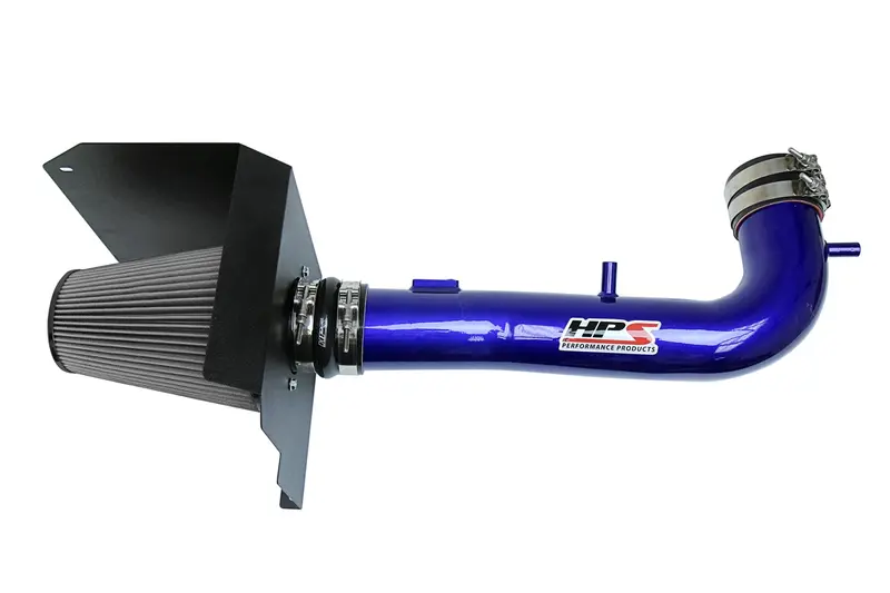 Hps Performance Air Intake Kit With Heat Shield, Blue, 827-603Bl 1