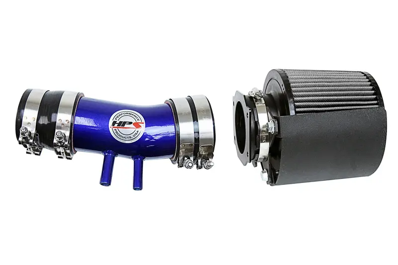 Hps Performance Air Intake Kit With Heat Shield, Blue, 827-604Bl 1