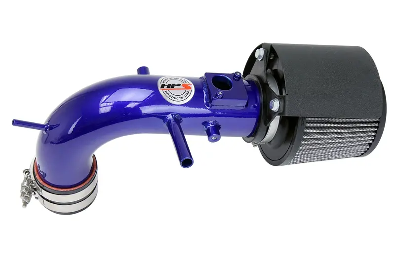 Hps Performance Air Intake Kit With Heat Shield, Blue, 827-612Bl 1