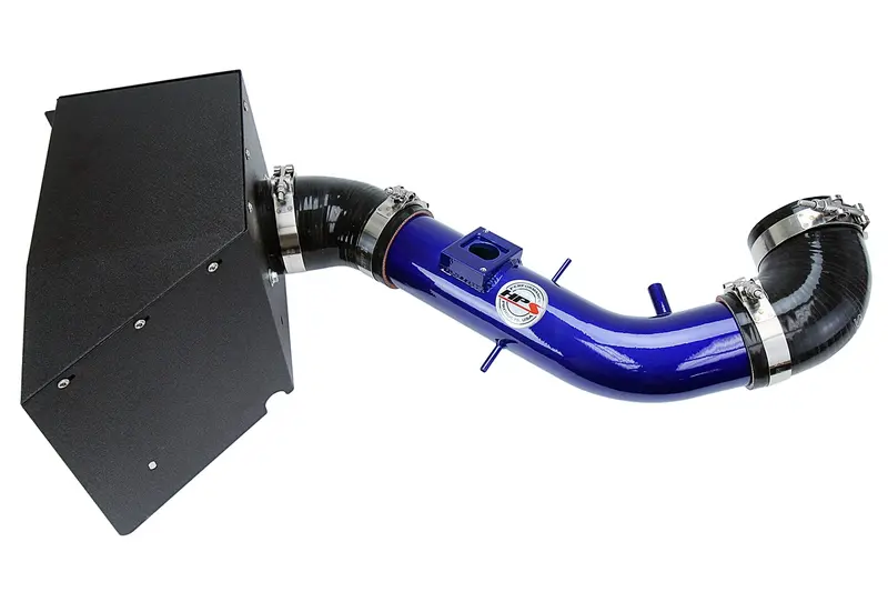 Hps Performance Air Intake Kit With Heat Shield, Blue, 827-618Bl 2