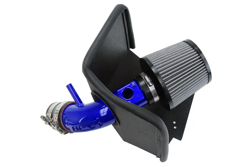 Hps Performance Air Intake Kit With Heat Shield, Blue, 827-619Bl 1