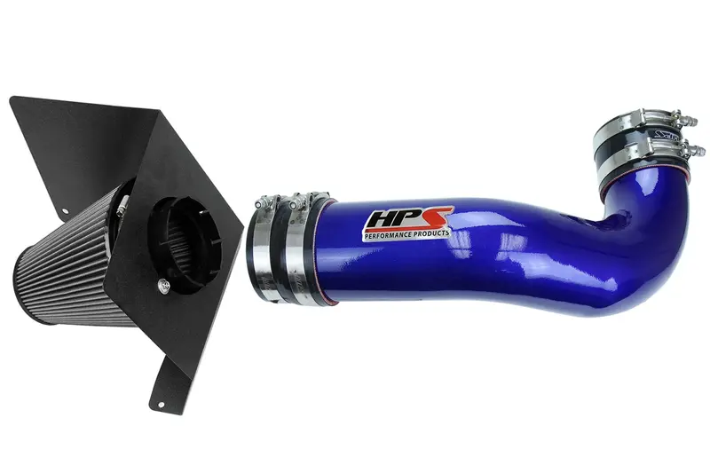 Hps Performance Air Intake Kit With Heat Shield, Blue, 827-622Bl 1