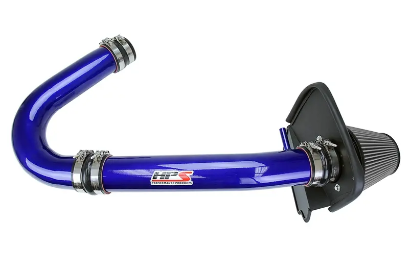 Hps Performance Air Intake Kit With Heat Shield, Blue, 827-624Bl 1
