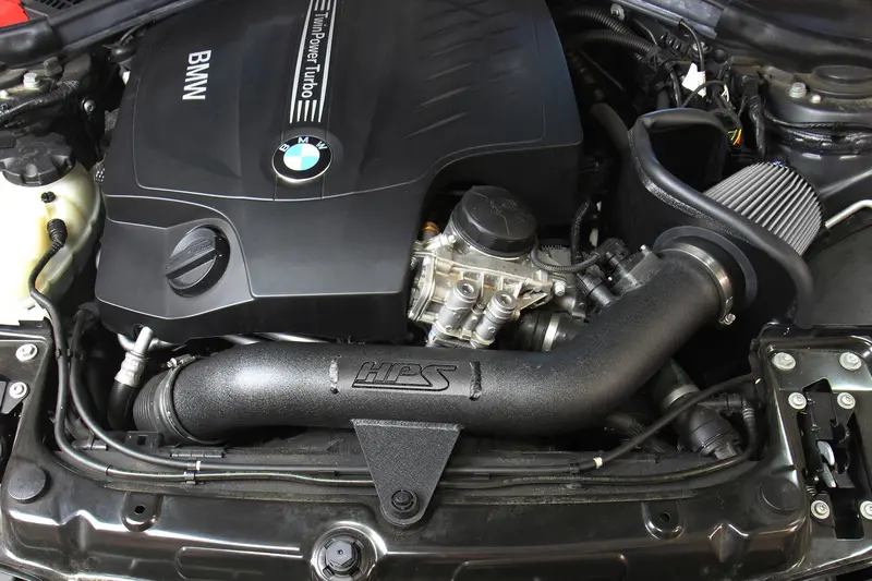 Hps Performance Air Intake Kit With Heat Shield, Blue, 827-625Bl 2