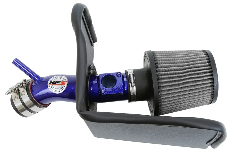 Hps Performance Air Intake Kit With Heat Shield, Blue, 827-631Bl 1