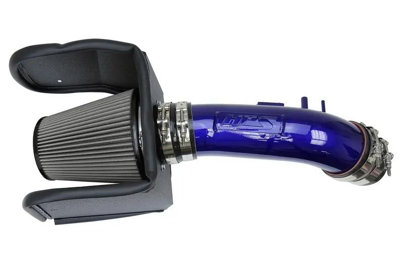Hps Performance Air Intake Kit With Heat Shield, Blue, 827-635Bl 1