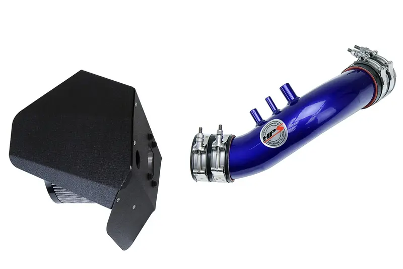 Hps Performance Air Intake Kit With Heat Shield, Blue, 827-636Bl 2