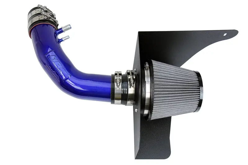 Hps Performance Air Intake Kit With Heat Shield, Blue, 827-638Bl 1