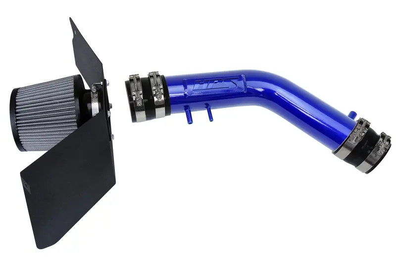 Hps Performance Air Intake Kit With Heat Shield, Blue, 827-663Bl 1