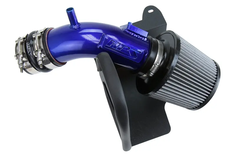 Hps Performance Air Intake Kit With Heat Shield, Blue, 827-665Bl 1