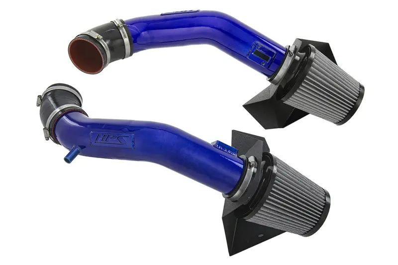 Hps Performance Air Intake Kit With Heat Shield, Blue, 827-688Bl 1