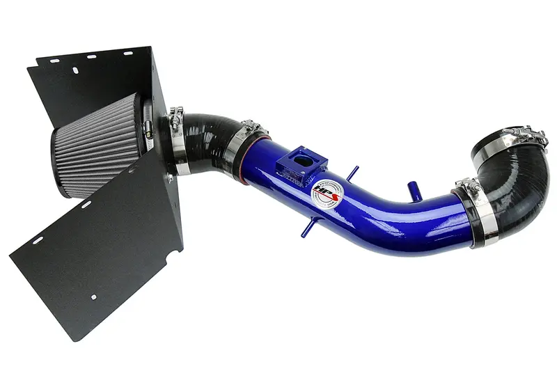 Hps Performance Air Intake Kit With Heat Shield, Blue, 827-690Bl 1