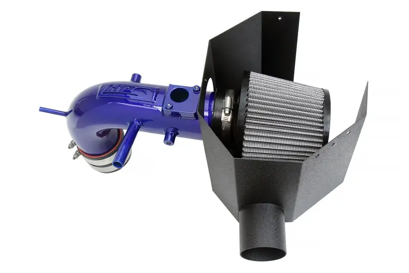 Hps Performance Air Intake Kit With Heat Shield, Blue, 827-691Bl 1