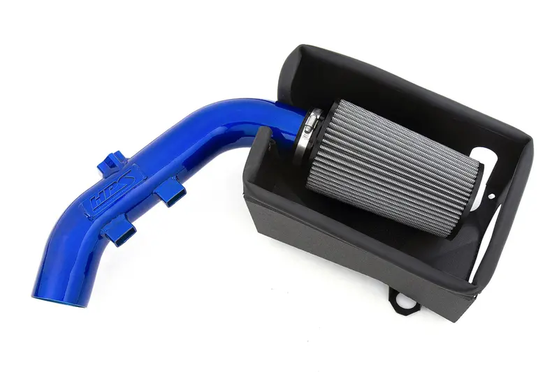 Hps Performance Air Intake Kit With Heat Shield, Blue, 827-698Bl 1