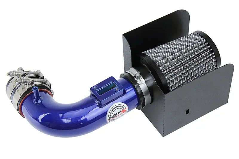 Hps Performance Air Intake Kit With Heat Shield, Blue, 827-704Bl 1