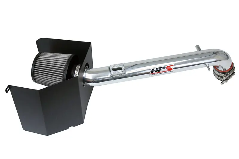Hps Performance Air Intake Kit With Heat Shield, Polished, 827-169P 1