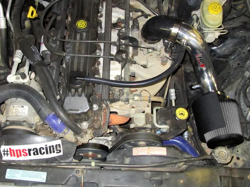 Hps Performance Air Intake Kit With Heat Shield, Polished, 827-301P 2