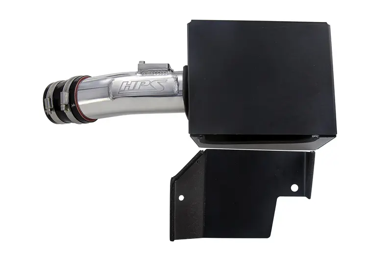 Hps Performance Air Intake Kit With Heat Shield, Polished, 827-406P 1