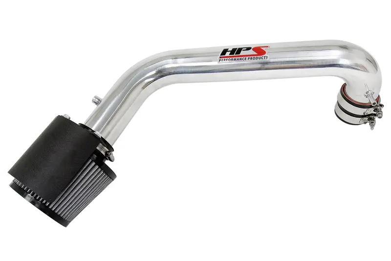 Hps Performance Air Intake Kit With Heat Shield, Polished, 827-408P 1