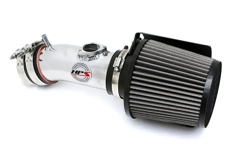 Hps Performance Air Intake Kit With Heat Shield, Polished, 827-547P 1