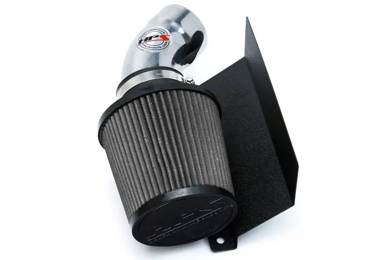 Hps Performance Air Intake Kit With Heat Shield, Polished, 827-574P 1