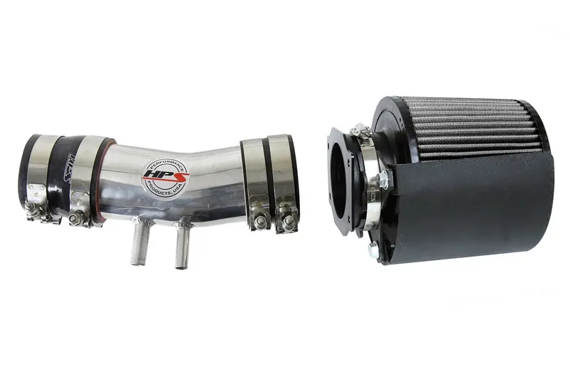 Hps Performance Air Intake Kit With Heat Shield, Polished, 827-604P 1