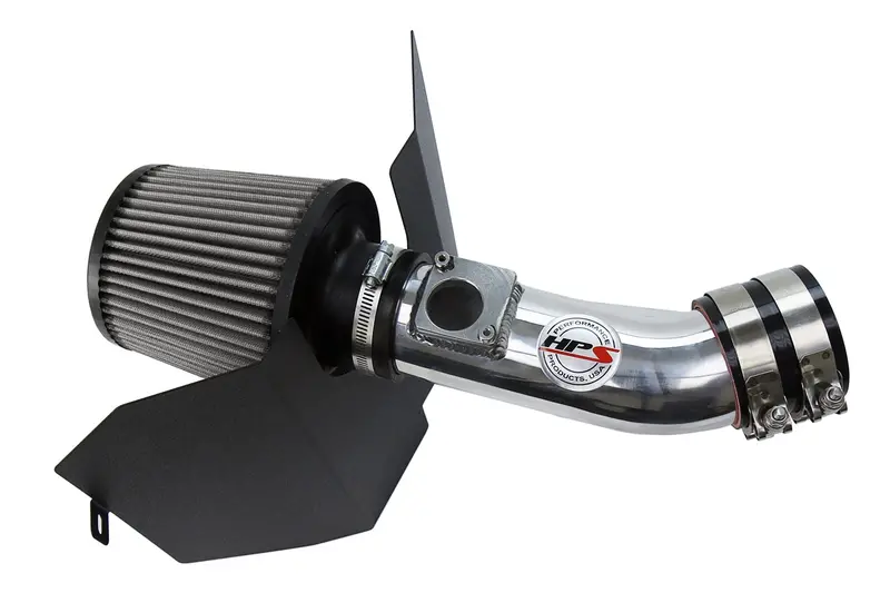 Hps Performance Air Intake Kit With Heat Shield, Polished, 827-606P 1