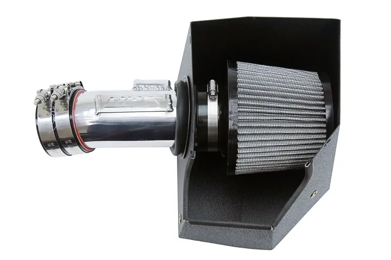 Hps Performance Air Intake Kit With Heat Shield, Polished, 827-656P 1