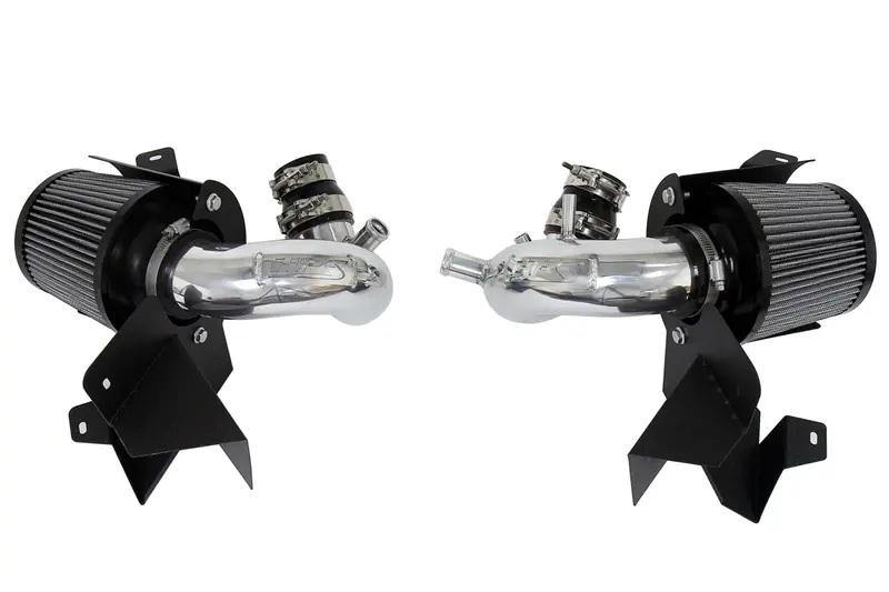 Hps Performance Air Intake Kit With Heat Shield, Polished, 827-672P 1