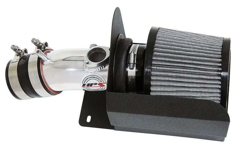 Hps Performance Air Intake Kit With Heat Shield, Polished, 827-686P 1