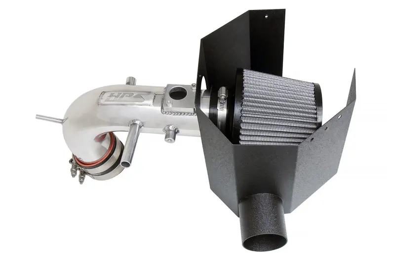 Hps Performance Air Intake Kit With Heat Shield, Polished, 827-691P 1