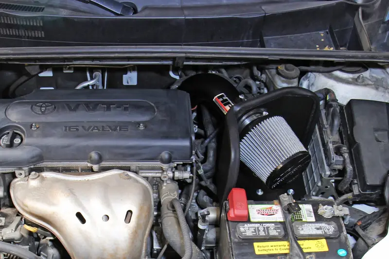 Hps Performance Air Intake Kit With Heat Shield, Polished, 827-696P 2