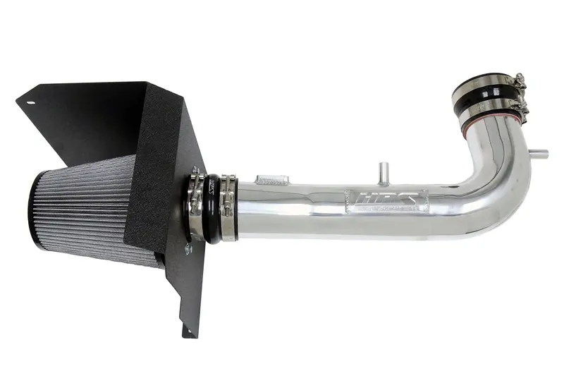 Hps Performance Air Intake Kit With Heat Shield, Polished, 827-707P 1